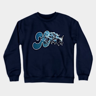 Xikers members jumping out of the X dimension Crewneck Sweatshirt